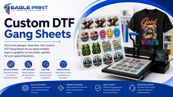 Custom DTF Gang Sheets