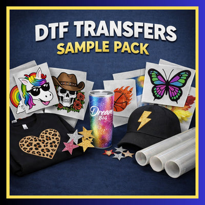 Free Premium DTF Transfers Sample Pack