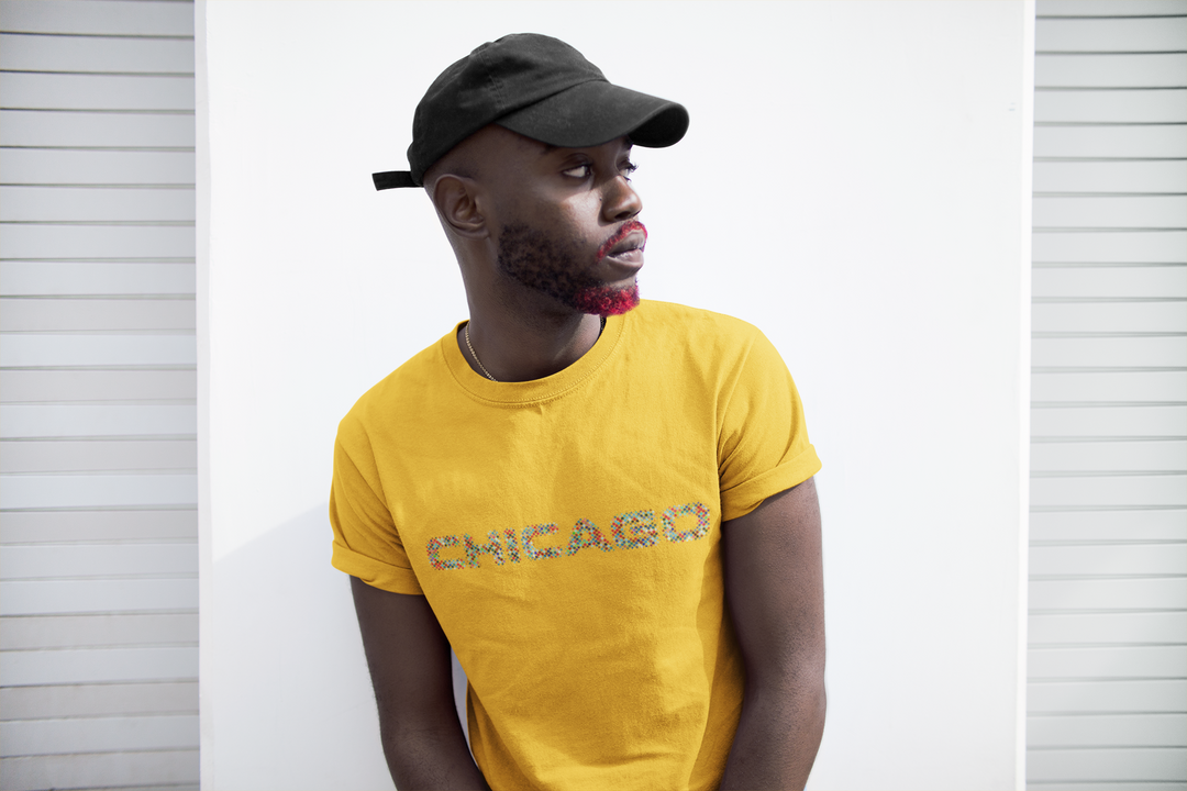 Chicago Lettering DTF Design