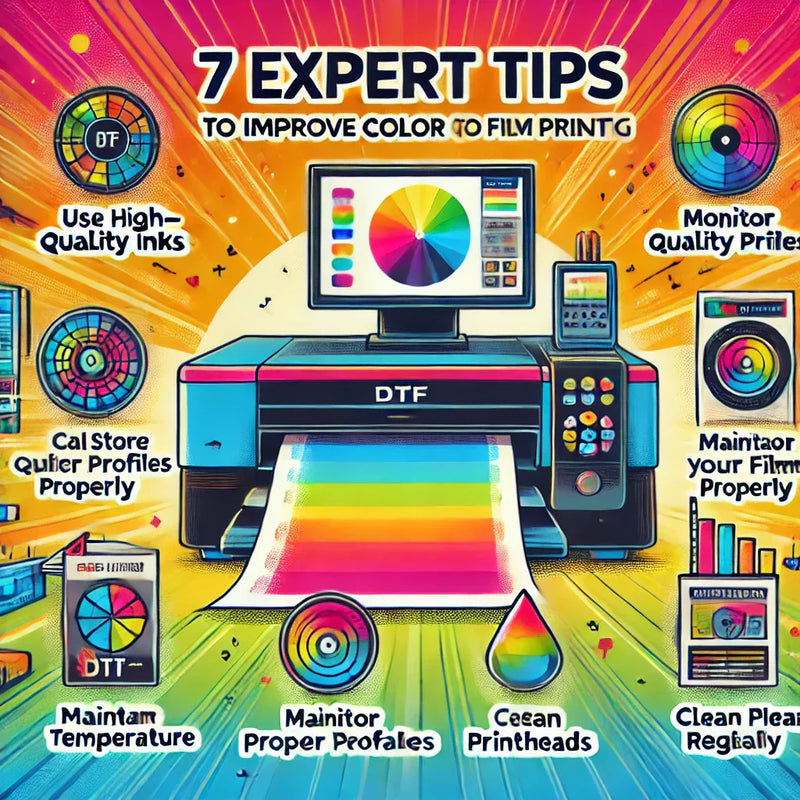 7 Expert Tips to Improve Color Quality in DTF Printing