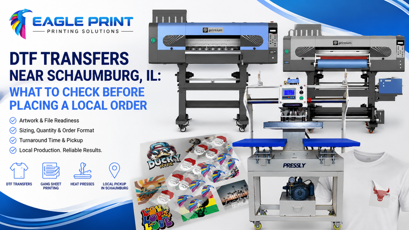 DTF Transfers Near Schaumburg, IL: What to Check Before Placing a Local Order