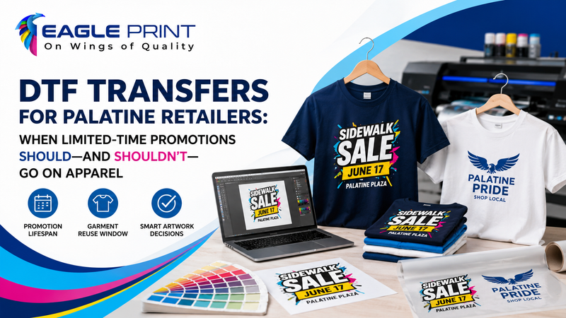 DTF Transfers for Palatine Retailers: When Limited-Time Promotions Should—and Shouldn’t—Go on Apparel
