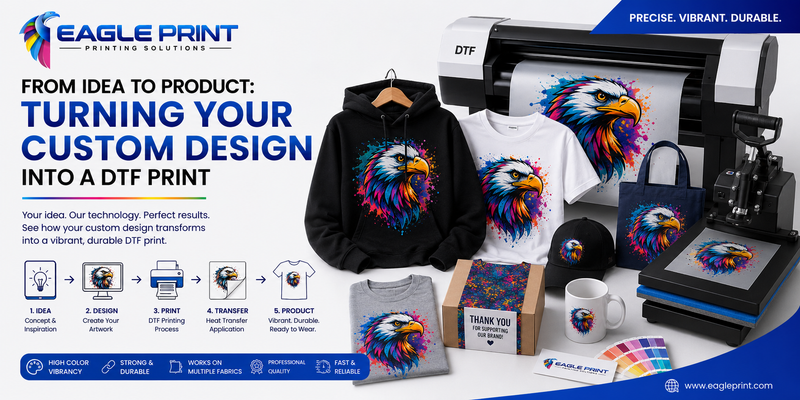 From Idea to Product: Turning Your Custom Design into a DTF Print