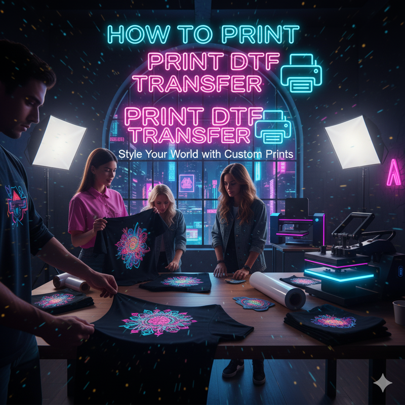 How to Print DTF Transfers