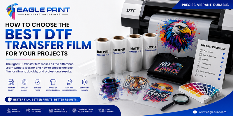 How to Choose the Best DTF Transfer Film for Your Projects