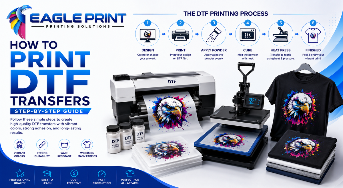 How to Print DTF Transfers