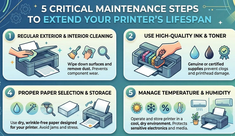 5 Critical Maintenance Steps to Extend Your Printer's Lifespan