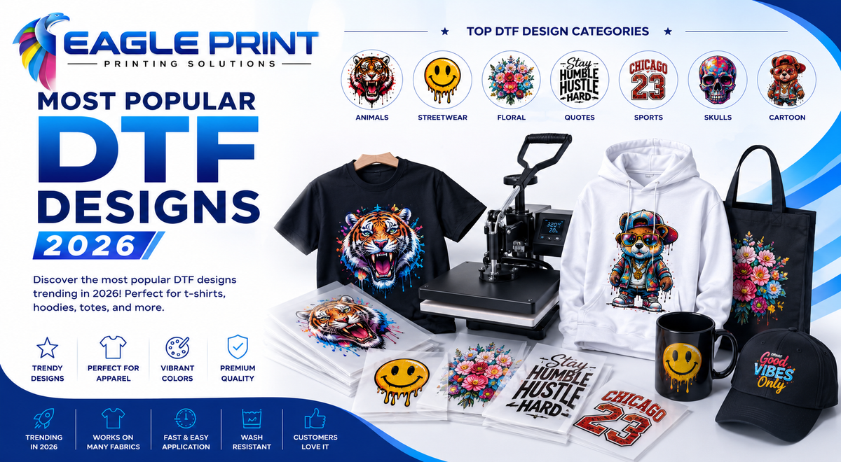Most Popular DTF Designs 2026