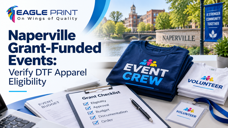 Naperville Grant-Funded Events: Verify DTF Apparel Eligibility