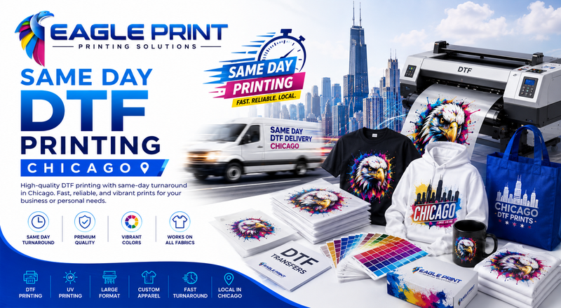 Same Day DTF Printing Chicago