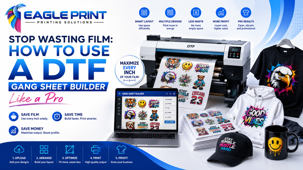 Stop Wasting Film: How to Use a DTF Gang Sheet Builder Like a Pro
