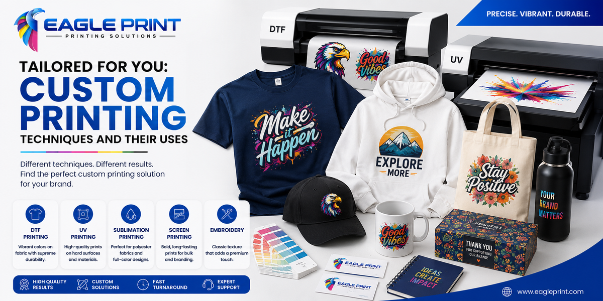 Tailored for You: Custom Printing Techniques and Their Uses