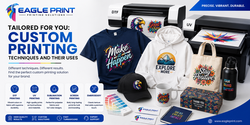 Tailored for You: Custom Printing Techniques and Their Uses