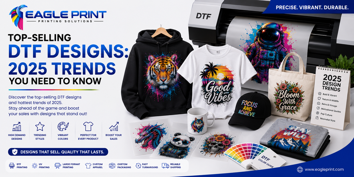 Top-Selling DTF Designs: 2025 Trends You Need to Know