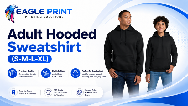 Adult Hooded Sweatshirt (S-M-L-XL)