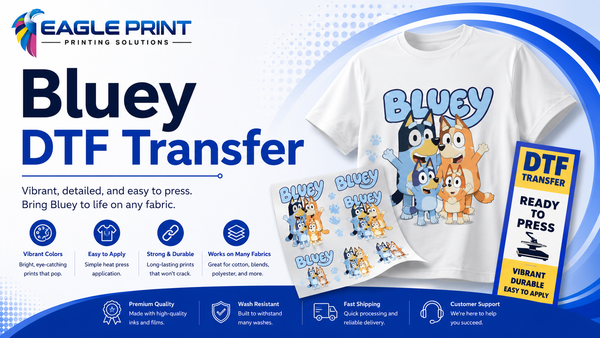 Bluey DTF Transfer