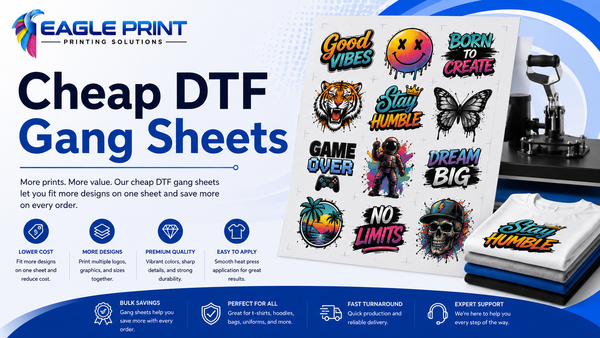 Cheap DTF Gang Sheets