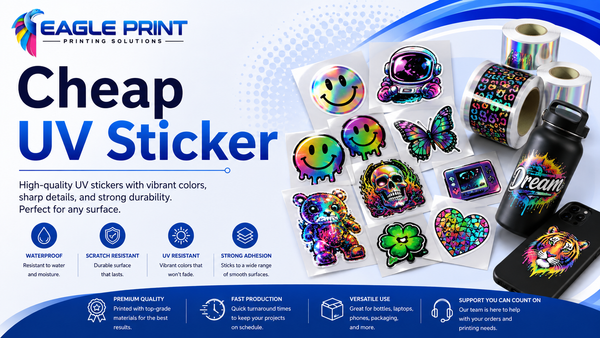 Cheap UV Sticker