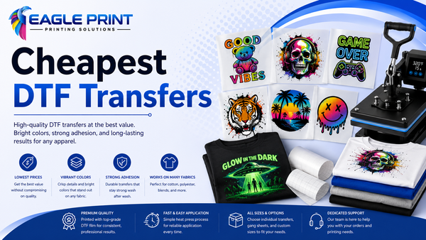 Cheapest DTF Transfers