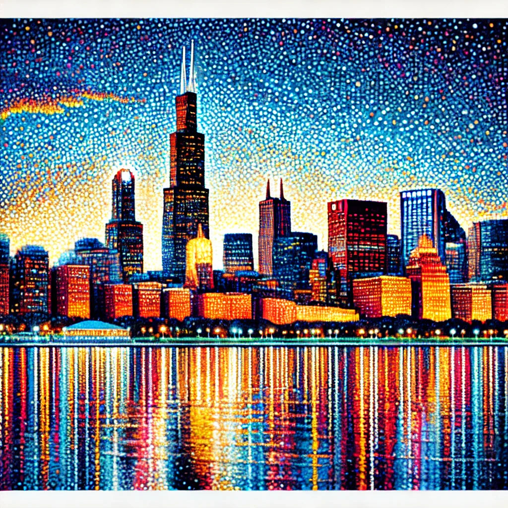 Chicago UV Sticker