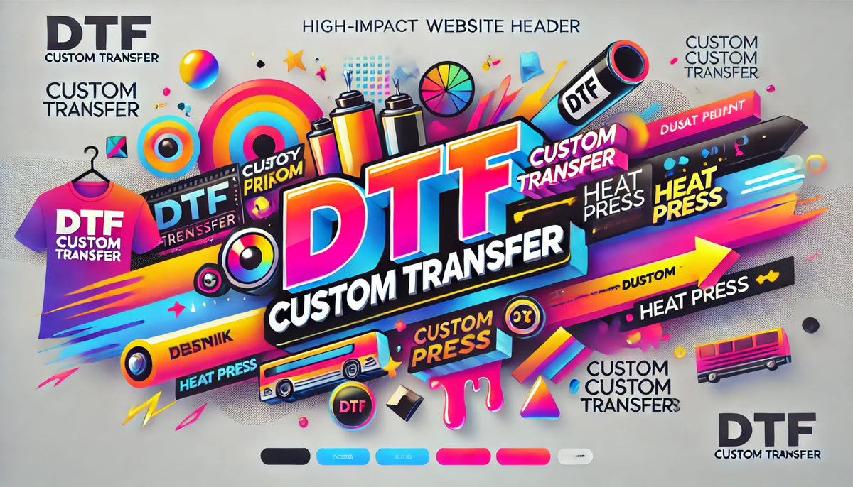 DTF Custom Transfer | Vibrant & Durable Heat Press Designs