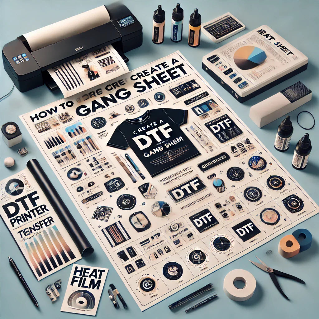 How To Create DTF Gang Sheet