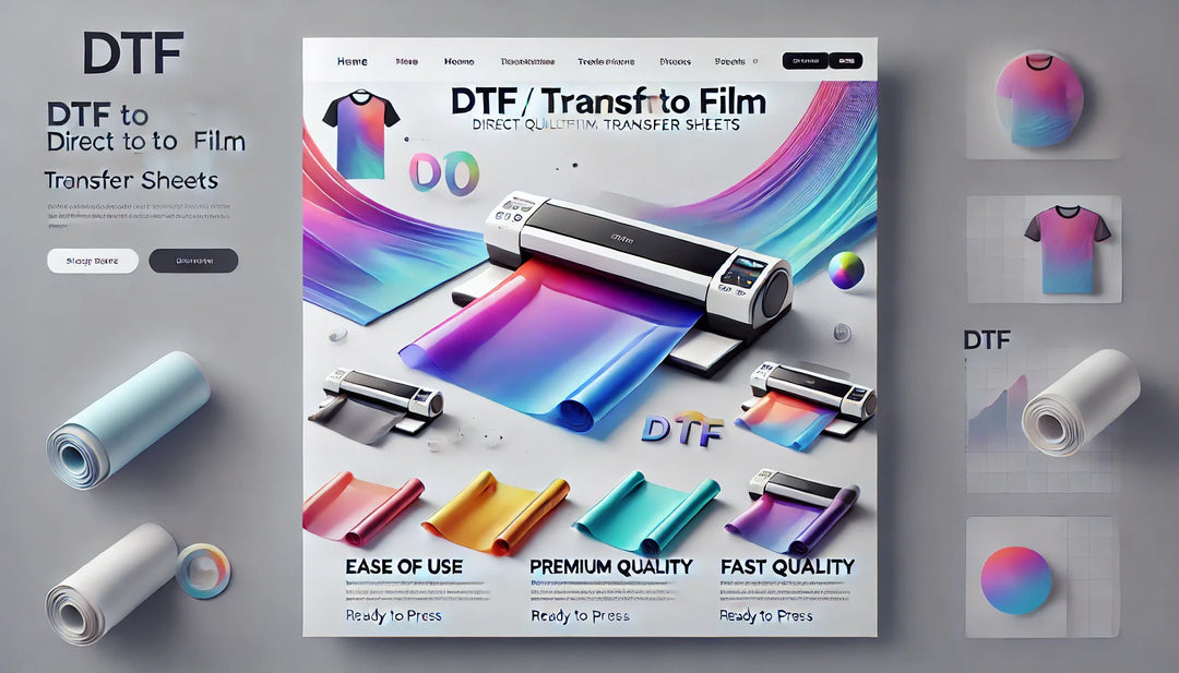 DTF Transfer Sheets Ready to Press