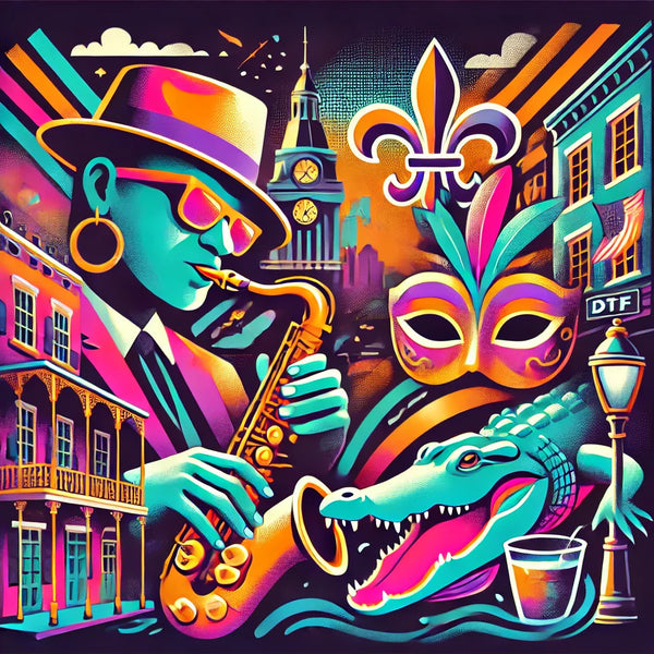 Louisiana DTF Transfer