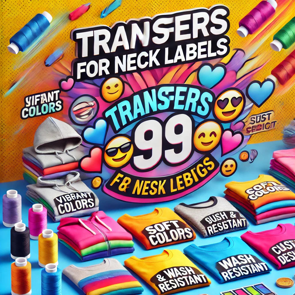 Transfers for Neck Labels