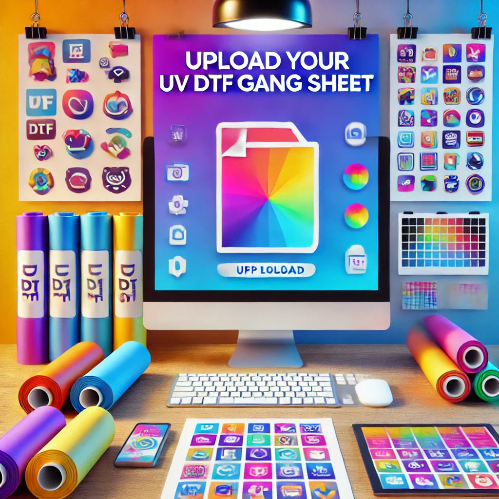 Upload Your UV DTF Gang Sheet – Print Custom Designs Fast