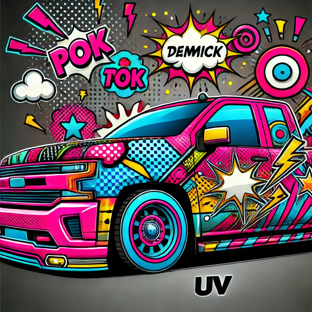UV Sticker for Truck