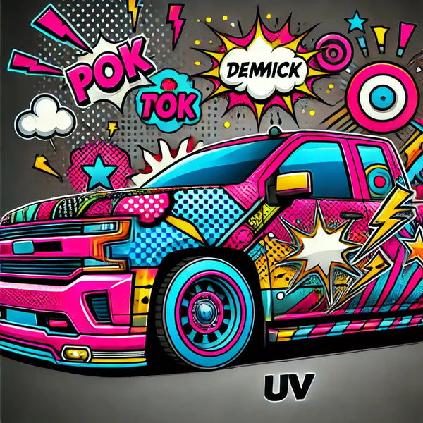 UV Sticker for Truck