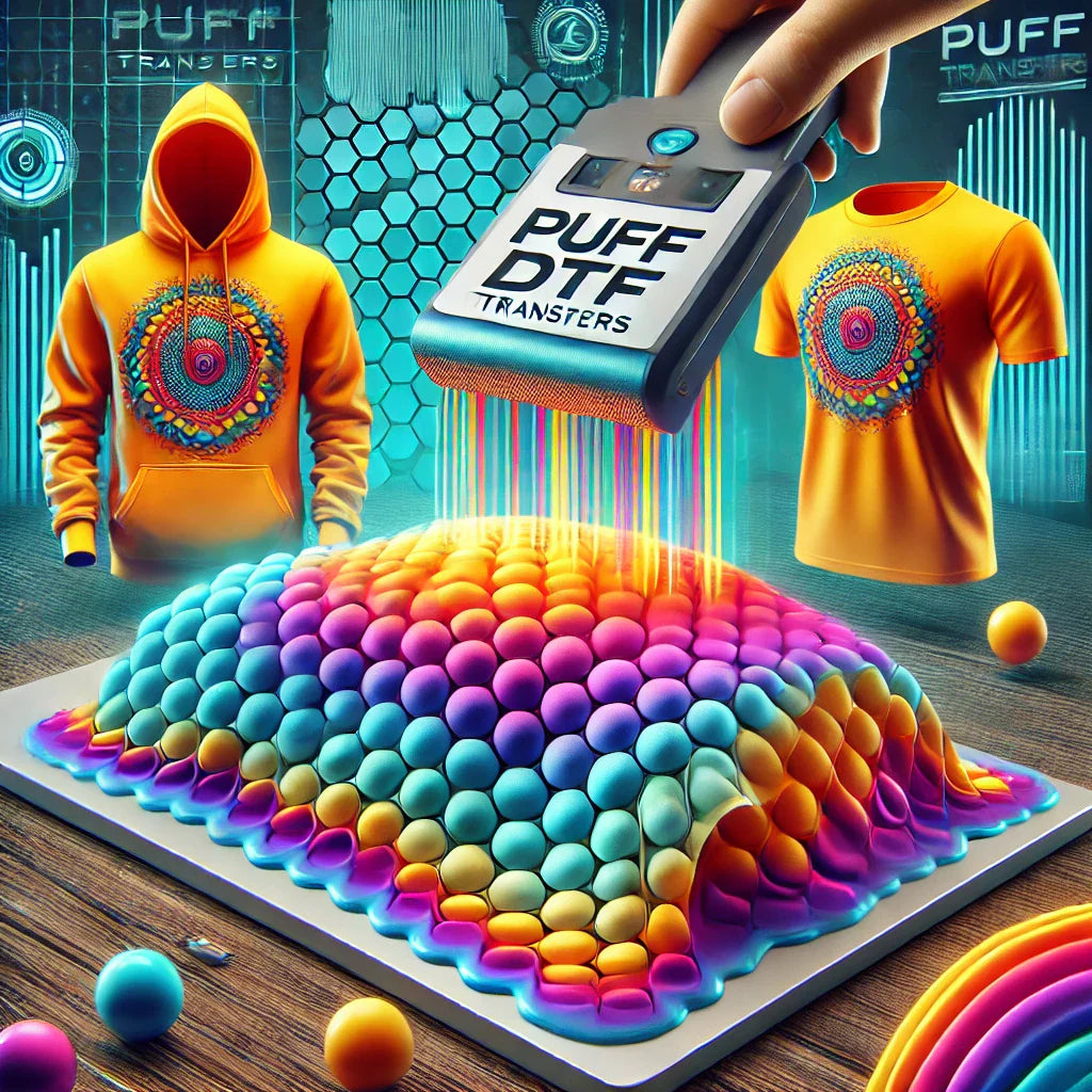 Puff DTF Transfers