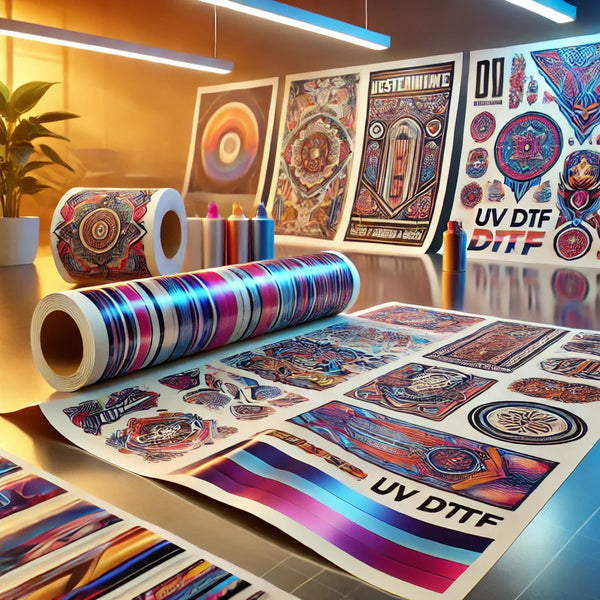 наклейка uv dtf