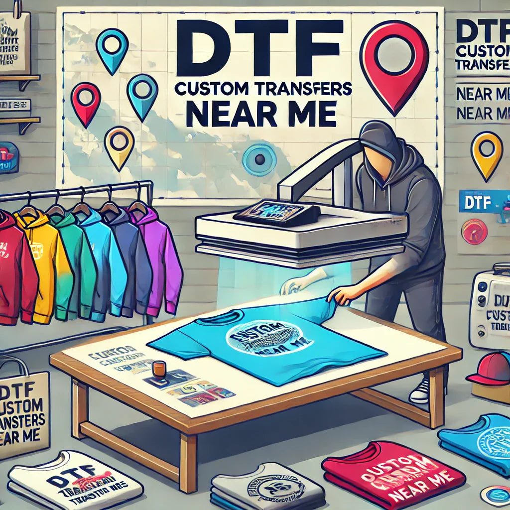 DTF Custom Transfers Near Me