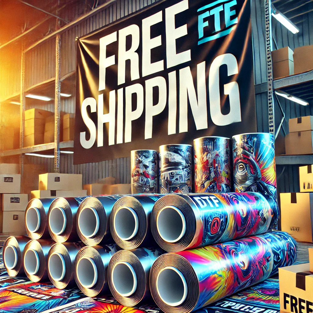 DTF Transfers Free Shipping