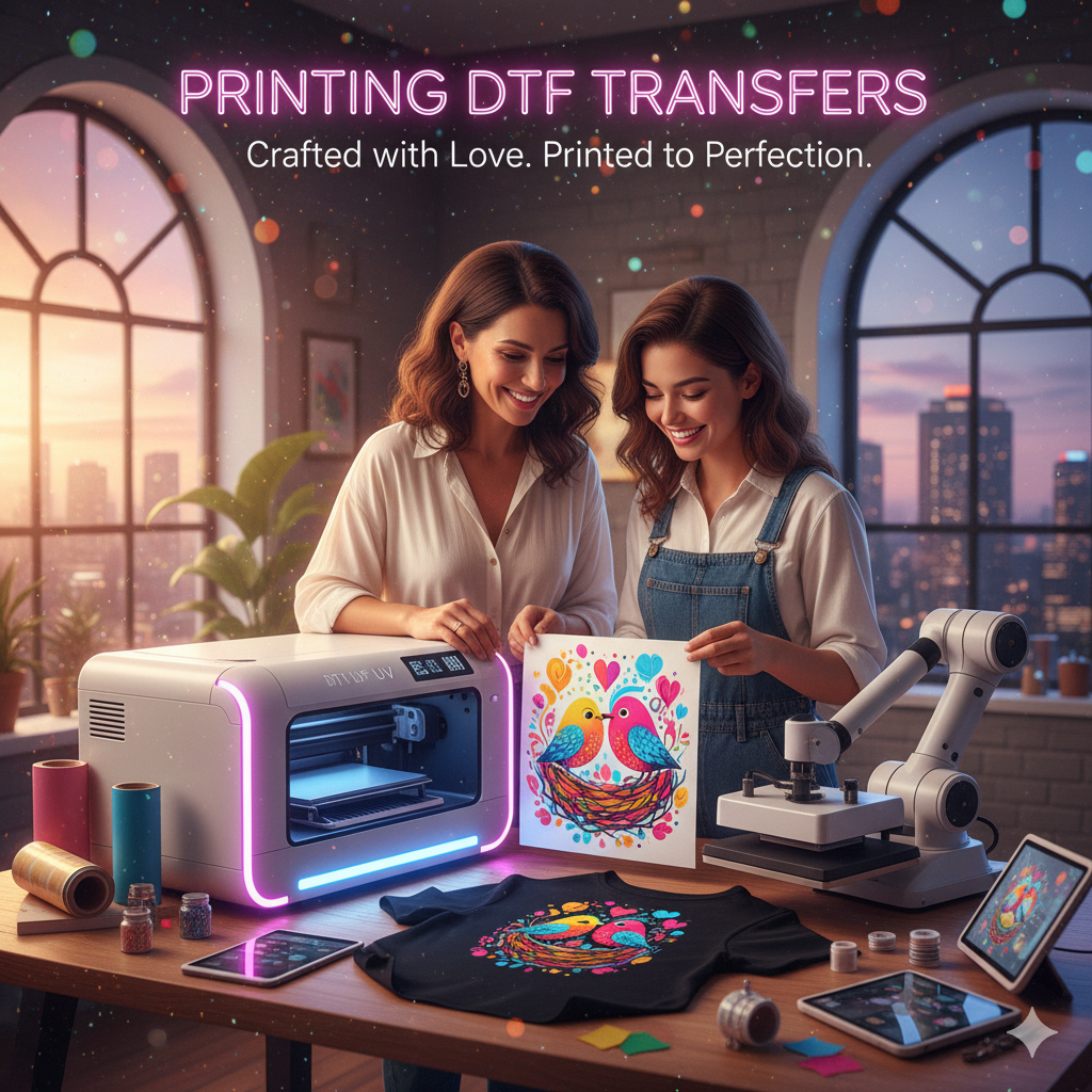 Printing DTF Transfers