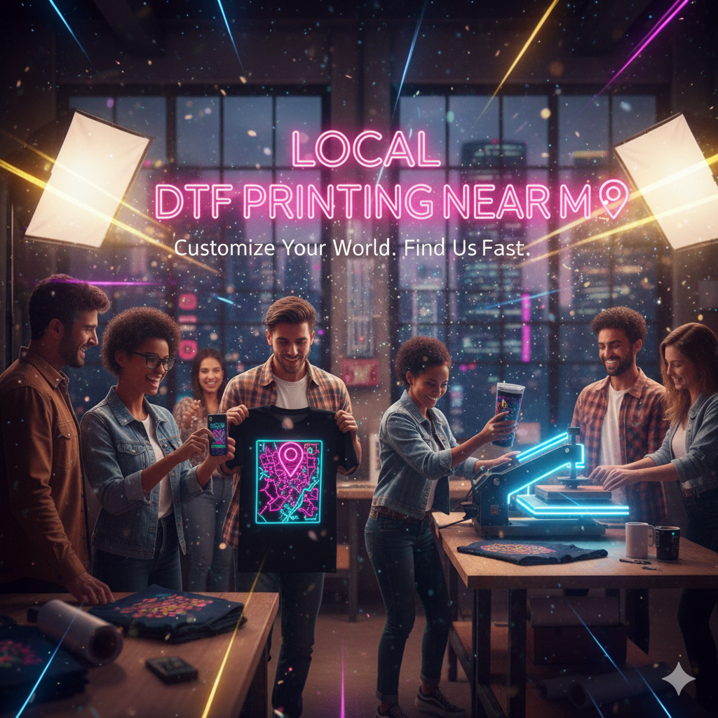 Local DTF Printing Near Me