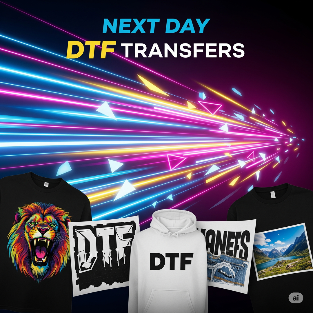 Next Day DTF Transfers