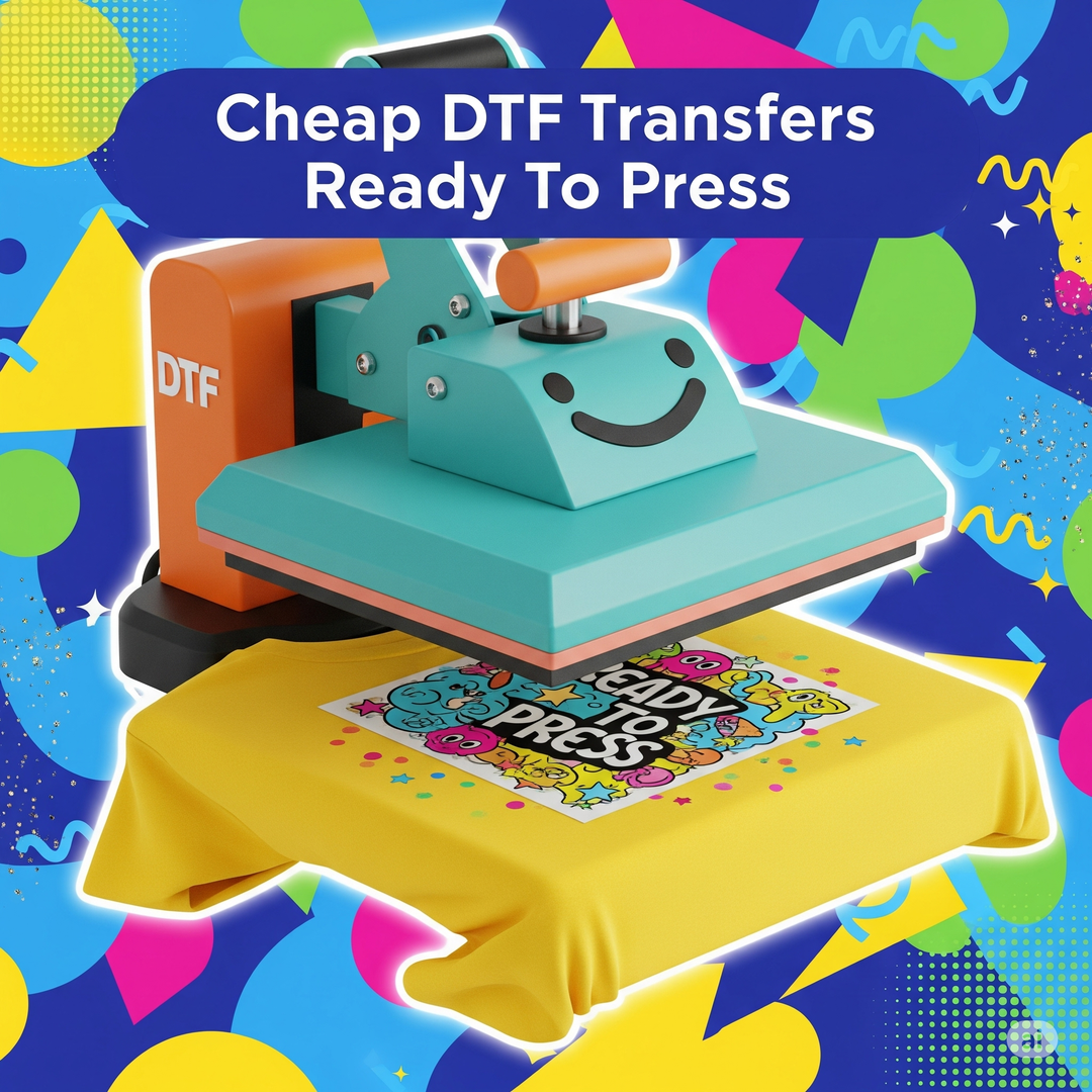 Cheap DTF Transfers Ready To Press