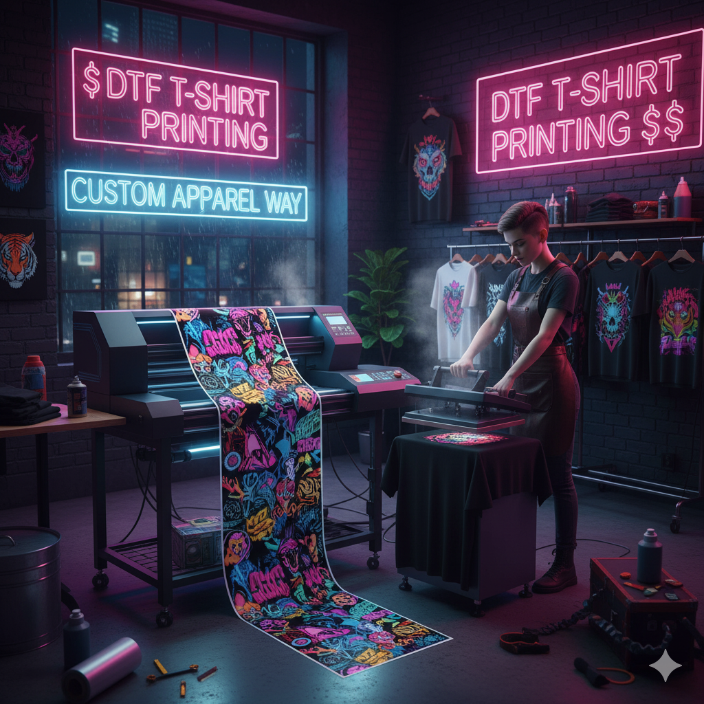 DTF T-Shirt Printing