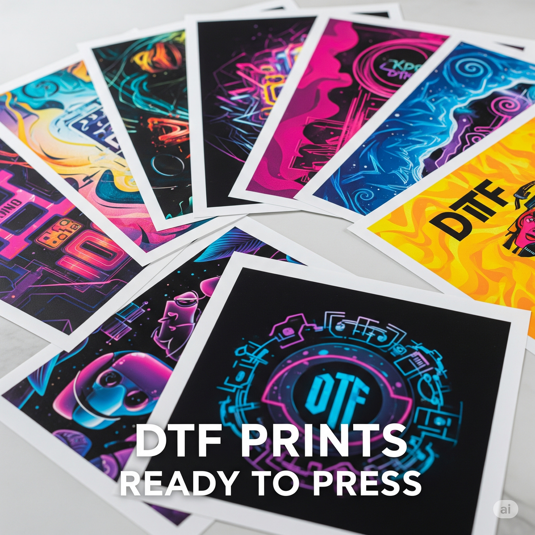 DTF Prints Ready To Press