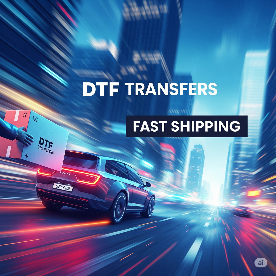 DTF Transfers Fast Shipping