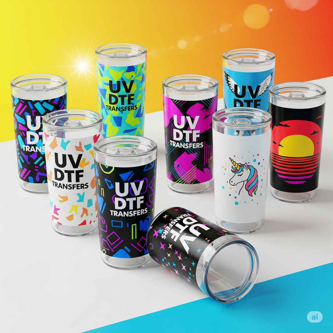 UV DTF Transfers for Cups