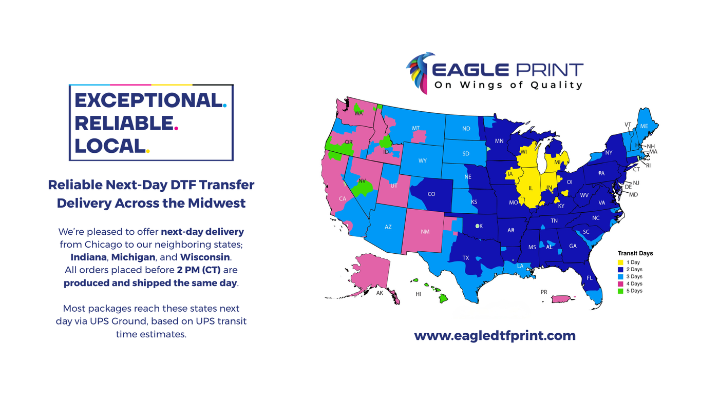 Eagle DTF Print