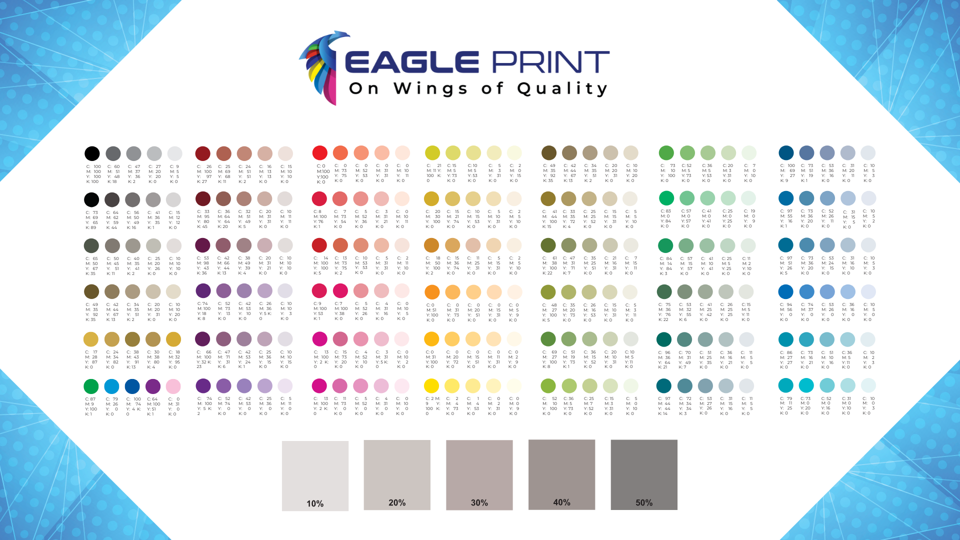 Printable Color Chart Guide: How to Use and Choose the Right Colors ...