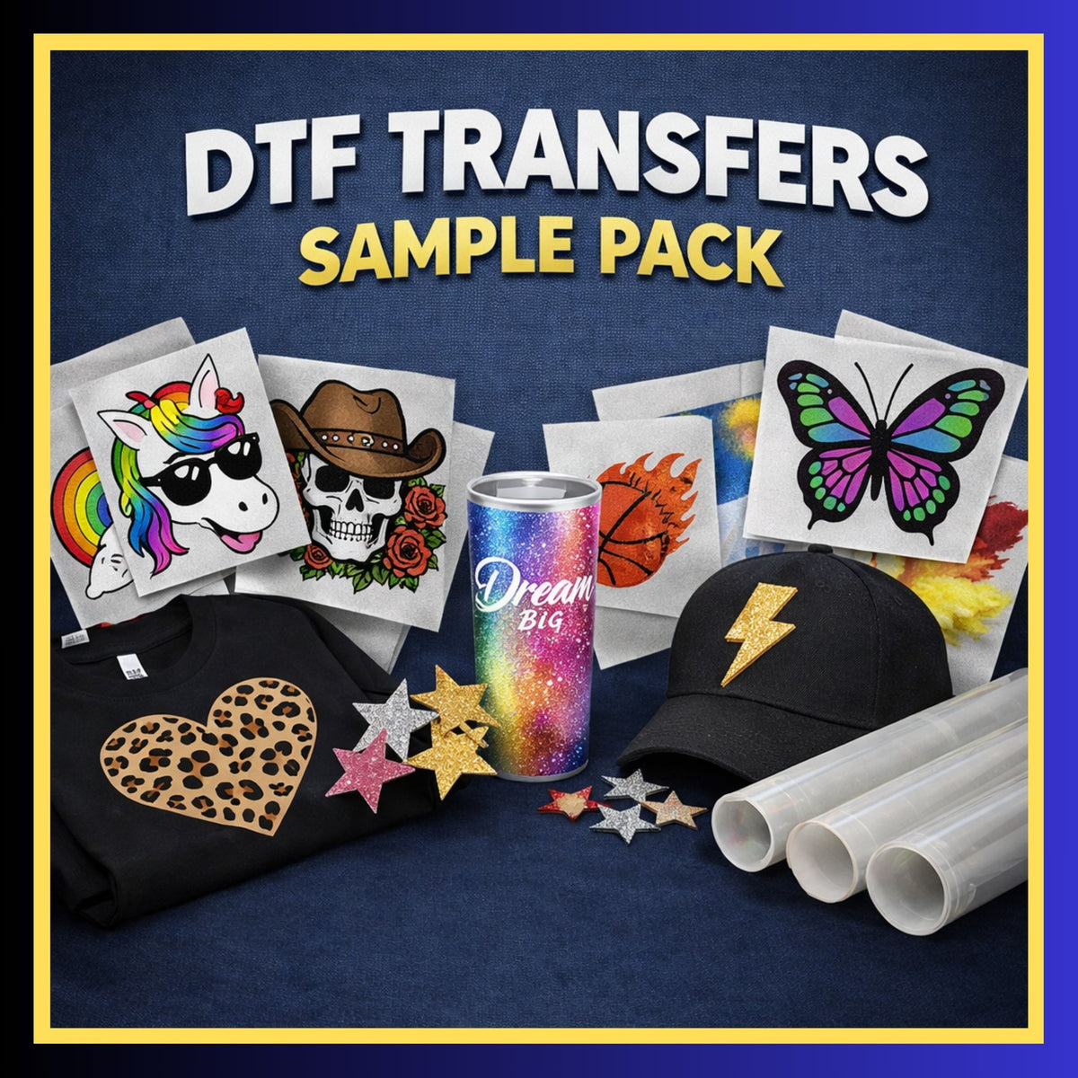 Free Premium DTF & UV DTF Sample Pack | Test Our Print Quality