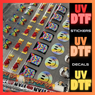 Build Your UV DTF Sticker Gang Sheet