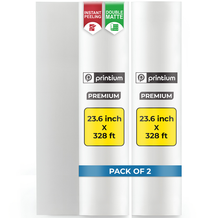 Premium Hot Instant Peel DTF Transfer Film - 23.6" x 328'