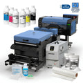 P200 13" 2 Head DTF Printer & P400 DTF Powder Shaker Dryer & P50H Smoke Extract Filter Purifier  All-in-One DTF Printing Bundle